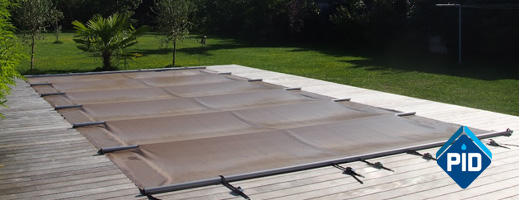 Rollschutzabdeckungen für PID GFK Becken