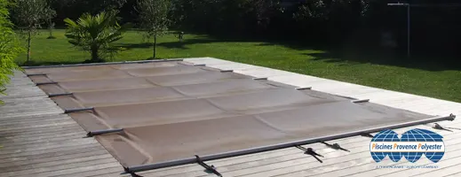 Rollschutzabdeckungen für Piscines Provence Polyester Becken