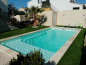 Preview: GFK Pool Detente 9 Plage | 960x400x155cm mit Oberflurrollladen Abdeckung
