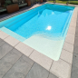 Preview: MON de PRA Unique 7 | 710x360x150cm GFK Pool Set