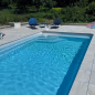 Preview: GFK Pool Karen 8 | 800x380x146cm Set mit Oberflurrollladen