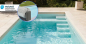 Preview: MON de PRA Chance | 600x300x150cm GFK Pool Set mit Oberflur Rollladen