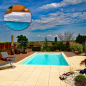Preview: GFK Pool Orlando 9 | 1000x400x148cm mit Unterflurrollladen