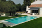 Preview: GFK Pool Plaisance 900 | 1010x400x150 cm mit Unterflurrollladen
