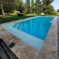 Preview: PID Symi 700x300x150cm GFK Pool Set