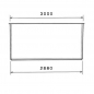 Preview: PID Zante 600x300x150cm GFK Pool Set