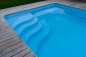 Preview: MON de PRA Unique 7 | 710x360x150cm GFK Pool Set