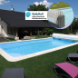 Preview: MON de PRA Unique 10 | 1000x400x150cm mit Oberflur Rollladen