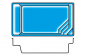 Preview: GFK Pool Detente 6 | 692x368x158cm mit Unterflurrollladen + Wärmepumpe + Poolroboter