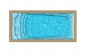 Preview: GFK Pool Octalia 850x365x148cm mit Oberflurrollladen
