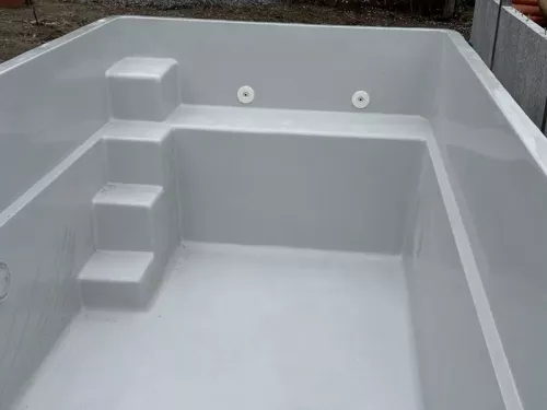 Preview: GFK Pool Apolline 1 | 465x215x140cm Set