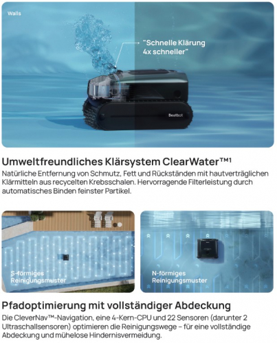 Preview: Beatbot AquaSense 2 Pro Poolroboter