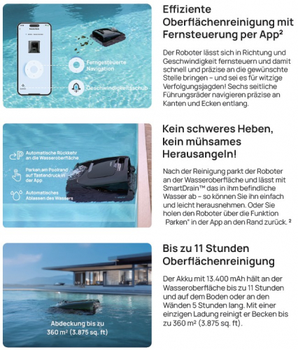 Preview: Beatbot AquaSense 2 Pro Poolroboter