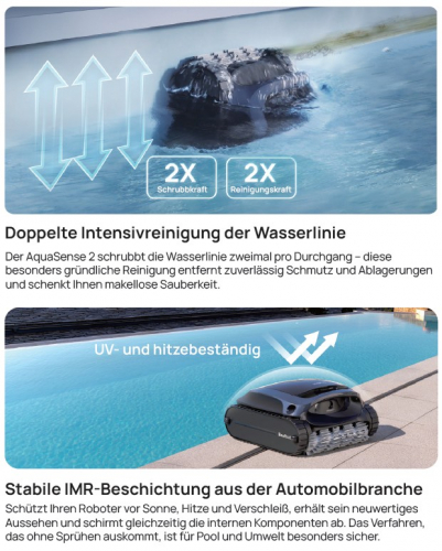 Preview: Beatbot AquaSense 2 Poolroboter