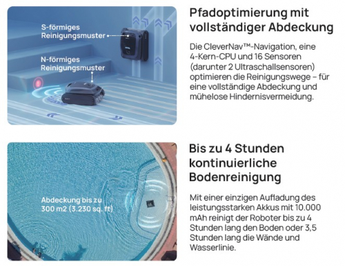 Preview: Beatbot AquaSense 2 Poolroboter
