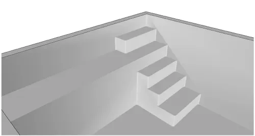 Preview: MON de PRA Chance | 600x300x150cm GFK Pool Set