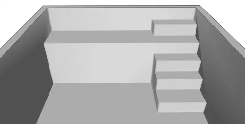 Preview: MON de PRA Chance | 600x300x150cm GFK Pool Set