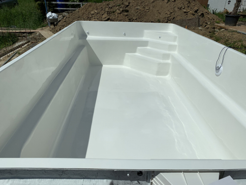 Preview: PPP GFK Pool Detente 6 | 600x368x158cm + Wärmepumpe + Poolroboter