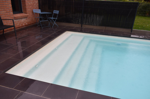 Preview: Ceramic de Luxe Estela 65 | 650x370x150cm + Wärmepumpe + Poolroboter