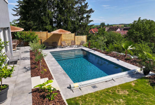 Ceramic de Luxe Estela 65 | 650x370x150cm + Wärmepumpe + Poolroboter