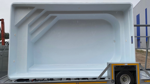 Preview: GFK Pool Lisea 8 | 800x400x155cm Set