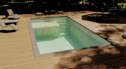 MON de PRA Bay 77 | 700x360x150cm mit Oberflur Rollladen