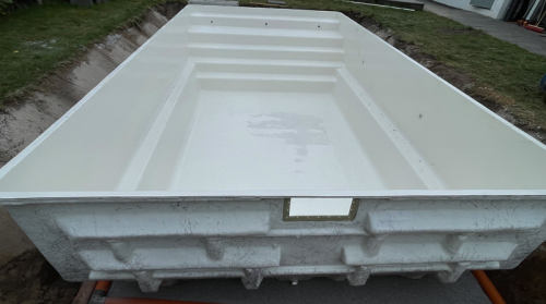 Preview: PPP GFK Pool Orlando 7 | 700x368x148cm + Wärmepumpe + Poolroboter