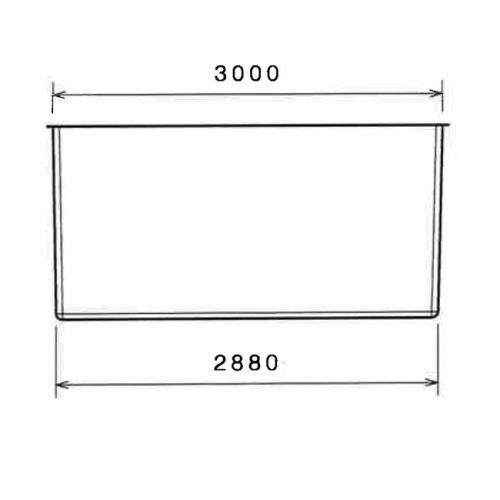 Preview: PID Zante 600x300x150cm GFK Pool Set