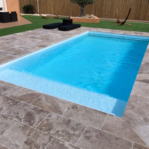 Preview: PID Syrna 730x340x150cm GFK Pool Set