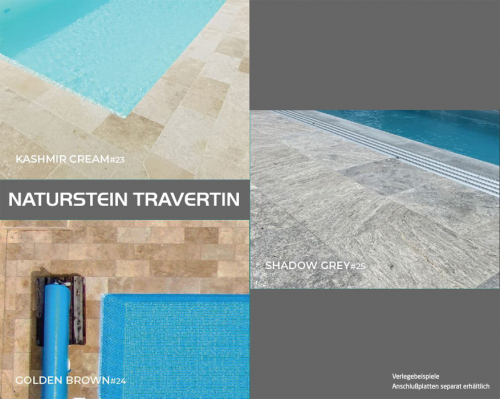 Poolrandsteine Becken Clever 1 | Iris 1 aus Naturstein