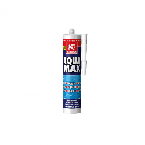 GRIFFON® Konstruktionsklebstoff | Aqua Max® | 425 g | Kartusche | Weiß