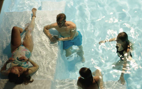 MON de PRA Kubyka 73 | 730x370x150cm GFK Pool Set