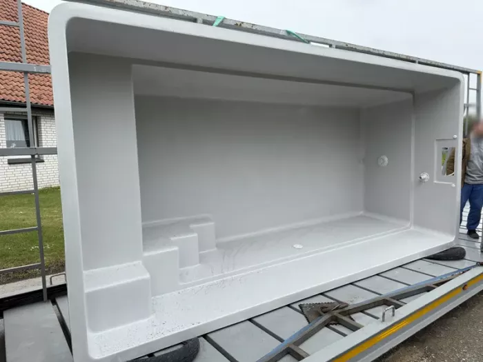 GFK Pool Apolline 1 | 465x215x140cm Set