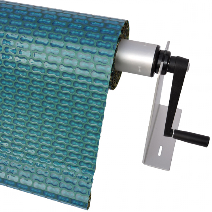 Solarplanen Aufrollvorrichtung Aluminium