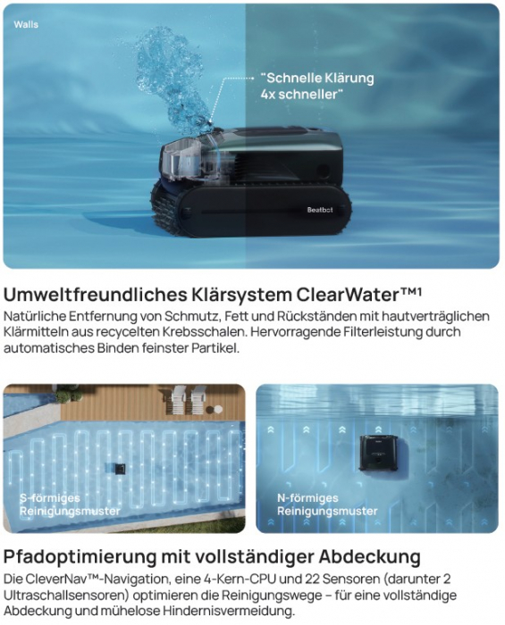 Beatbot AquaSense 2 Pro Poolroboter