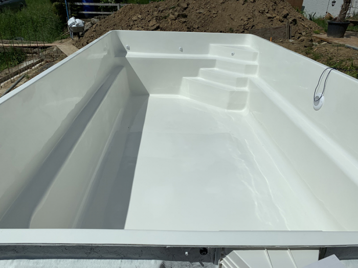 PPP GFK Pool Detente 6 | 600x368x158cm + Wärmepumpe + Poolroboter