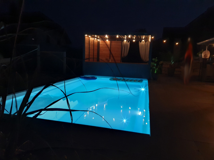 MON de PRA Kubyka 73 | 730x370x150cm GFK Pool Set