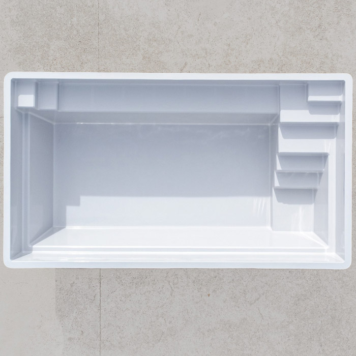 Ceramic de Luxe Leonis 55 | 550x300x150cm mit Oberflur Rollladen