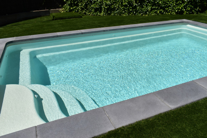 MON de PRA Unique 5 | 510x310x150cm GFK Pool Set