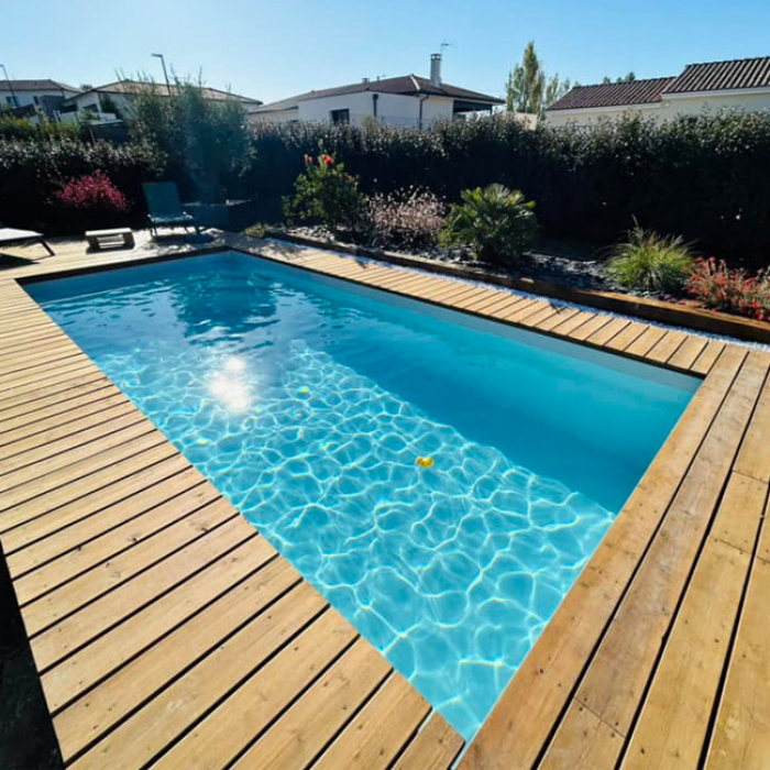 PID Symi 700x300x150cm GFK Pool Set