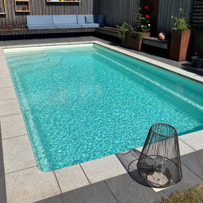 MON de PRA Unique 6 | 610x330x150cm GFK Pool Set