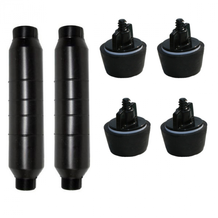 Winterverschluß Set für 2 Skimmer & bis zu 4 Einlaufdüsen