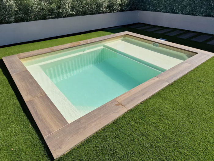 MON de PRA Clever 2 | 425x300x140cm GFK Pool Set