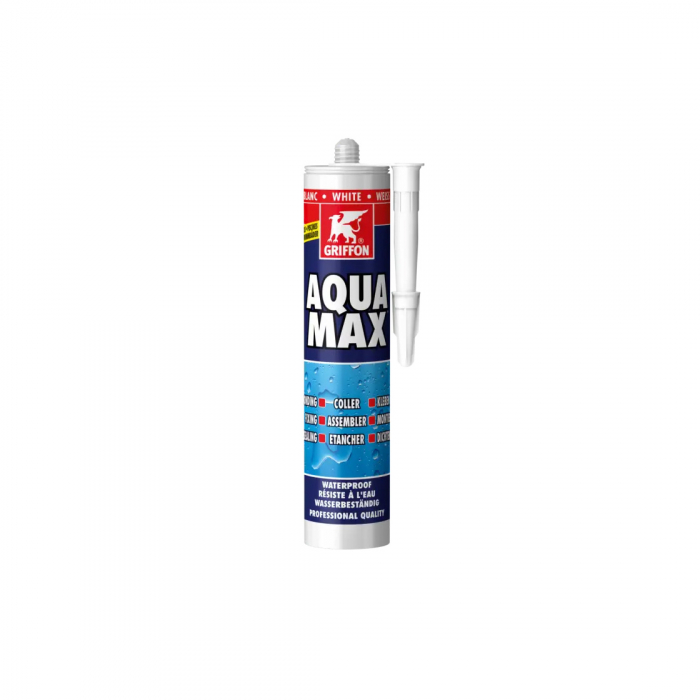 GRIFFON® Konstruktionsklebstoff | Aqua Max® | 425 g | Kartusche | Weiß