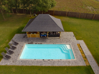 MON de PRA Unique 8 | 800x380x150cm GFK Pool Set