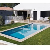 PID Thilia 630x340x150cm GFK Pool Set